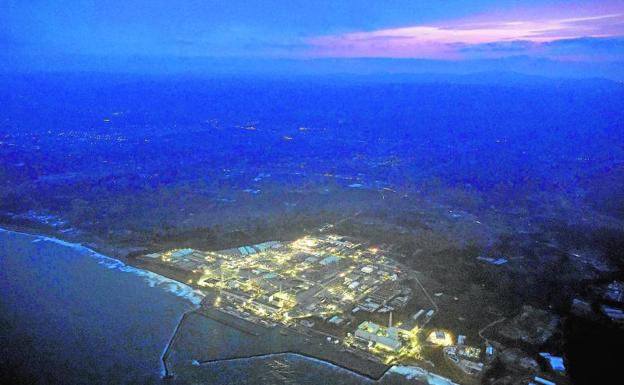 Planta nuclear de Fukushima.