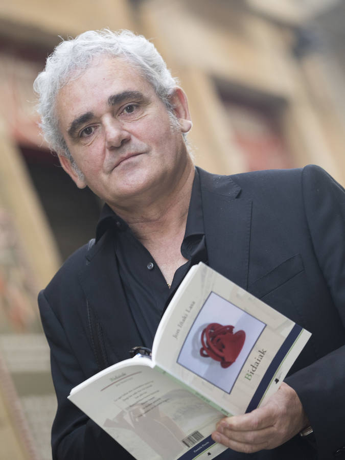 Jon Iñaki Lasa, atzo Donostian