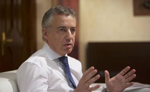 El lehendakari, Iñigo Urkullu.
