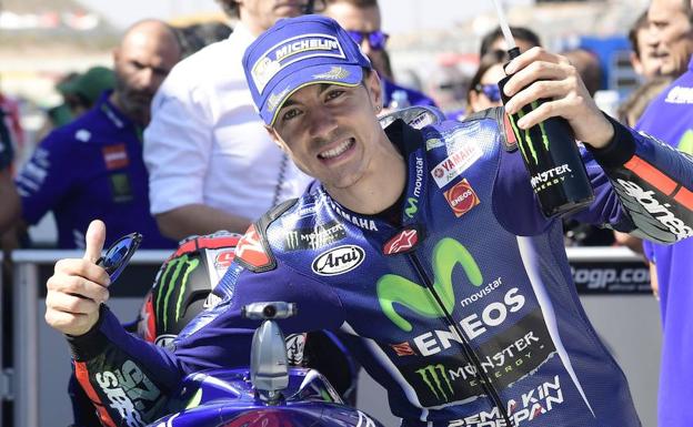 Maverick Viñales./Afp