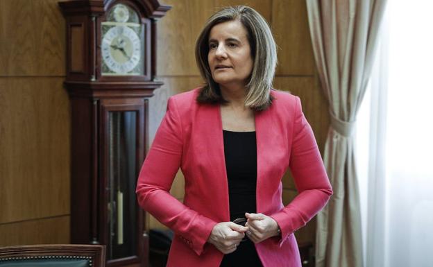 Fátima Báñez, ministra de Empleo y Seguridad Social de España./EFE