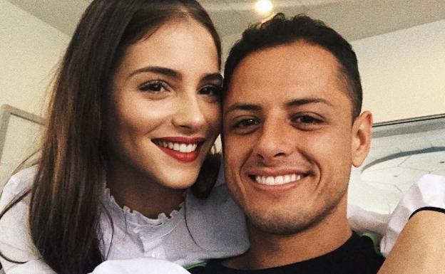 Chicharito dedica a Andrea Duro el primer «te quiero» en redes