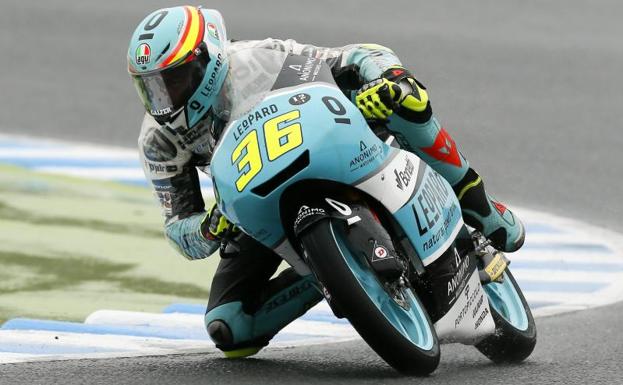 Joan Mir, durante el GP de Japón. /Efe
