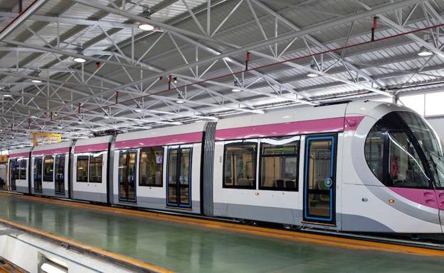 Tranvía de Birmingham construído por la CAF. /dv