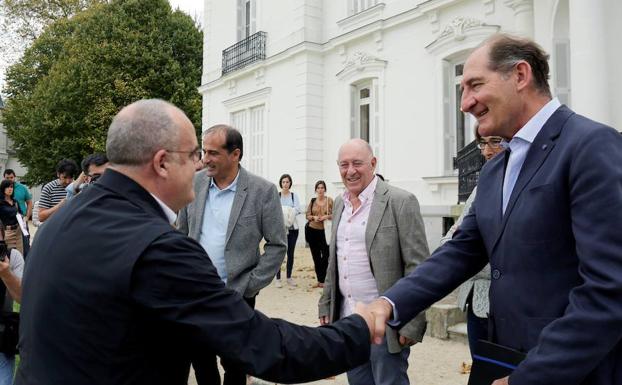 Currin, esta semana en Donostia. /