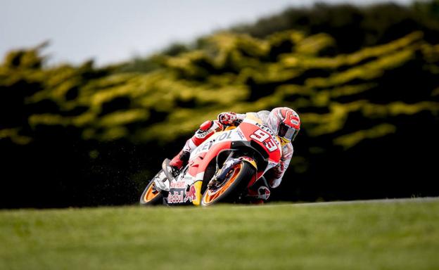 Marc Márquez./Rafa Marrodán
