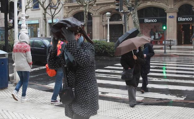 Ambiente invernal en Euskadi