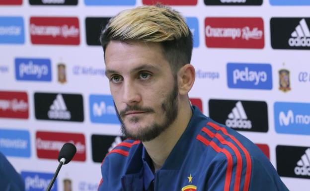 Luis Alberto, en la Ciudad del Fútbol de Las Rozas. /EFE