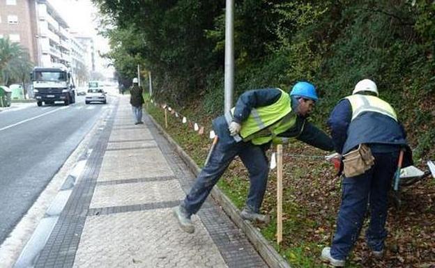 Euskotren denuncia el ataque a dos operarios de las obras de la pasante de Donostia