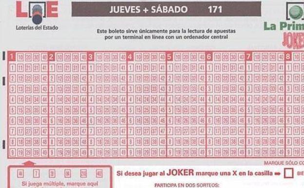Primitiva: resultados del jueves 11 de enero