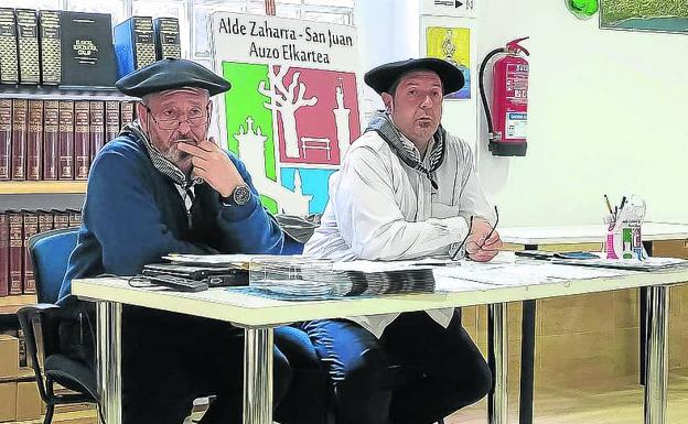 Tato Retuerto -presidente- y Rafa González Merino -vice-.
