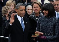 Obama jura su cargo en el Capitolio. / Afp | Vídeo: Ep/