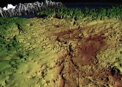 Imagen tomada por satélite del megacañón. / Vïdeo: Europa Press/