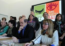 Rechazo mayoritario de los agentes educativos vascos a la LOMCE