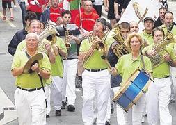 Deporte a tope en la fiesta de Kaletxiki