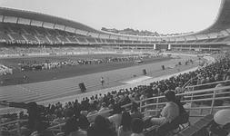 El Estadio de Anoeta, durante la ceremonia de apertura del Campeonato de Europa Junior de atletismo. :: USOZ/