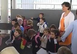 Rompecabezas familiares por la adaptación de los niños al colegio