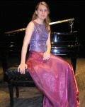 La soprano Helena Orcoyen con la orquesta de los conservatorios de Euskadi/