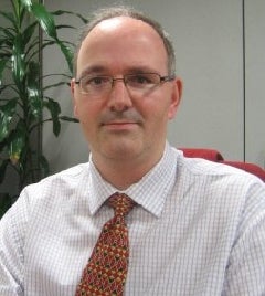 Gorka Herranz, en su despacho del Grupo Irizar./