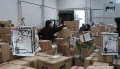 Iesbaa y las ikastolas Basabeazpi y Kurtzeberri, inmersas en la campaña de ayuda a los saharauis