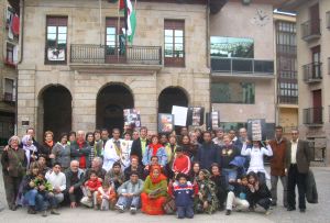 'Jaima' saharaui en la plaza El Preferente quiere seguir con los buenos resultados ante el Hernani, en Ibarra