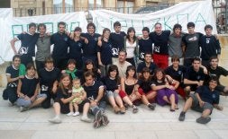 Monitores, cocineros y antiguos componentes de Sorgintxulo. /SORGINTXULO/