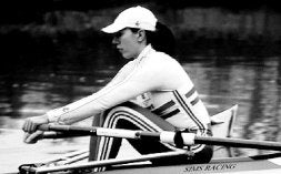 Rebecca dejó el remo por una dolencia de espalda. / EFE/
