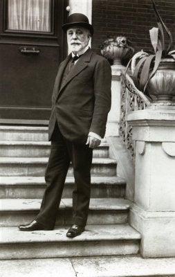 Fermín Lasala y Collado en una de sus últimas fotografías. /FOTOTEKA KUTXA/