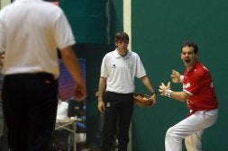 Titín se enfadó de nuevo con los jueces. /JAVIER SESMA/