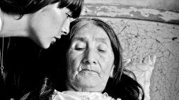 Anita Chaquiri y Magaly Solier./