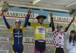Andrey Amador ganó la Vuelta al Bidasoa 2008. /MICHELENA/