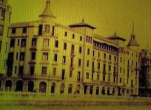 El Hotel Príncipe de Saboya en 1929./