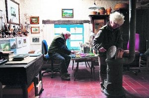 El hogar del pintor Christian Hasse e Yvonne Eizaguirre. ::
V. GIMÉNEZ/