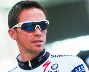 Complicado. La situación de Alberto Contador se enreda según van pasando los días. :: EFE/