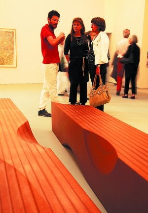 Cuatro obras del ordiziarra Asier Mendizabal se exhiben en la Bienal de Venecia
