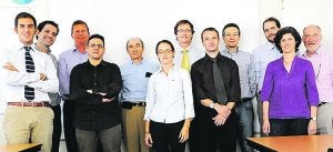 Miembros de los nueve socios europeos. ::
DV/