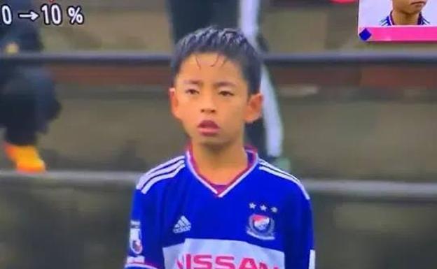 Eiji Kubo, el hermano pequeño del jugador de la Real, Take Kubo. /twitter