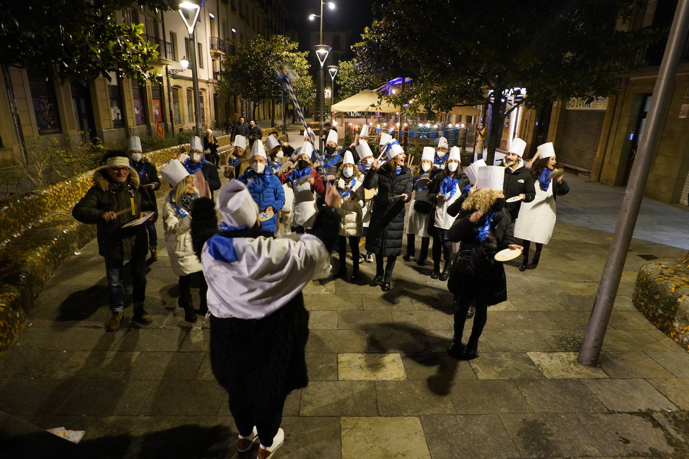 La fiesta de San Sebastián se abre paso entre restricciones