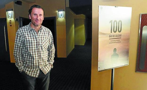 José Díaz presenta hoy en el Amaia '100 días de soledad'./P. BREGÓN