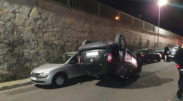 Aparatoso Accidente En El Centro Del Municipio | El Diario Vasco