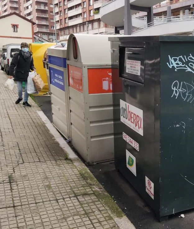 Textile containers now accept other waste such as books and toys