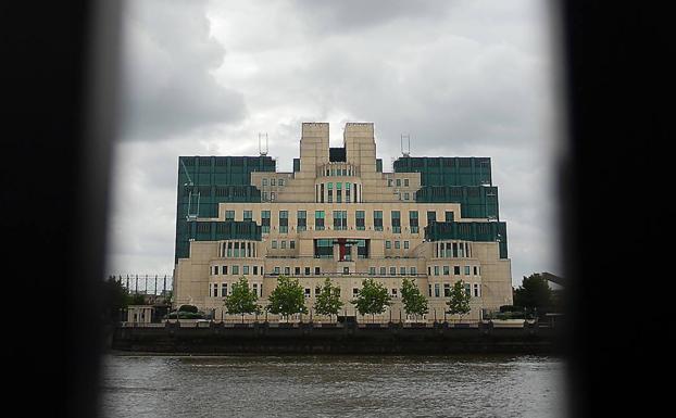 MI6 headquarters in London.