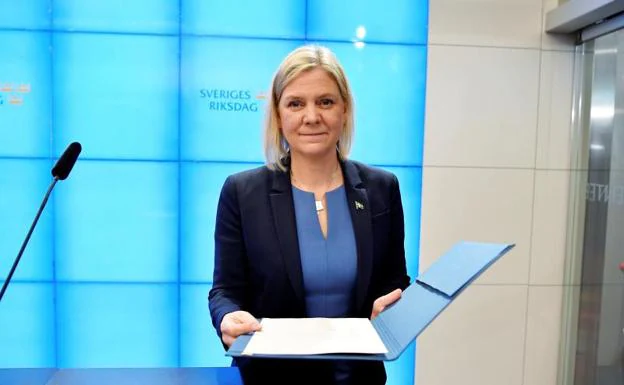 The Social Democrat Magdalena Andersson. 