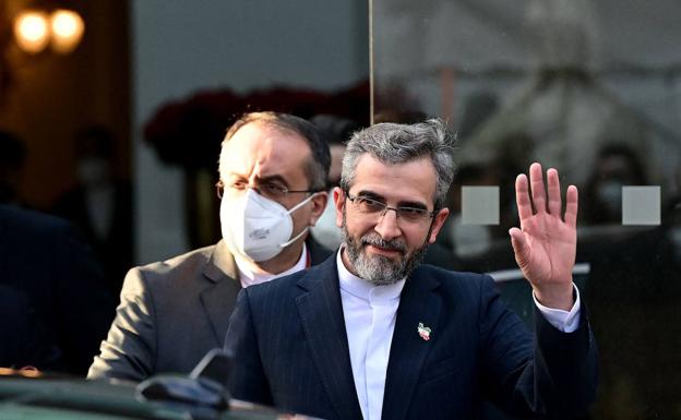 Iran's top nuclear negotiator, Ali Bagheri Kani, after last Friday's meeting in Vienna. 