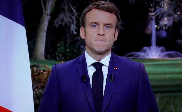 Enmmanuel Macron, in his message to the nation.