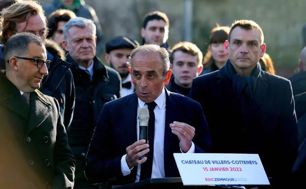 The far-right French candidate, Éric Zemmour. 