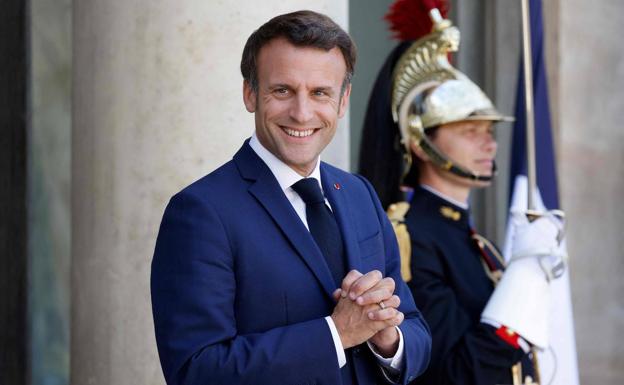French President Emmanuel Macron. 