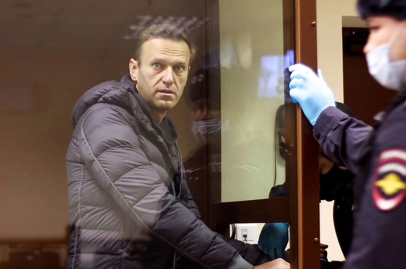 The opposition leader, Alexei Navalni. 
