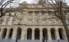 Imagen del Palacio Foral, sede de la Diputación de Gipuzkoa, en Donostia./michelena