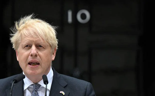 Boris Johnson announced his resignation last Thursday at the Government headquarters. 